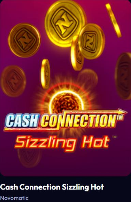Spelautomaten Cash Connection Sizzling Hot hos Smash Casino